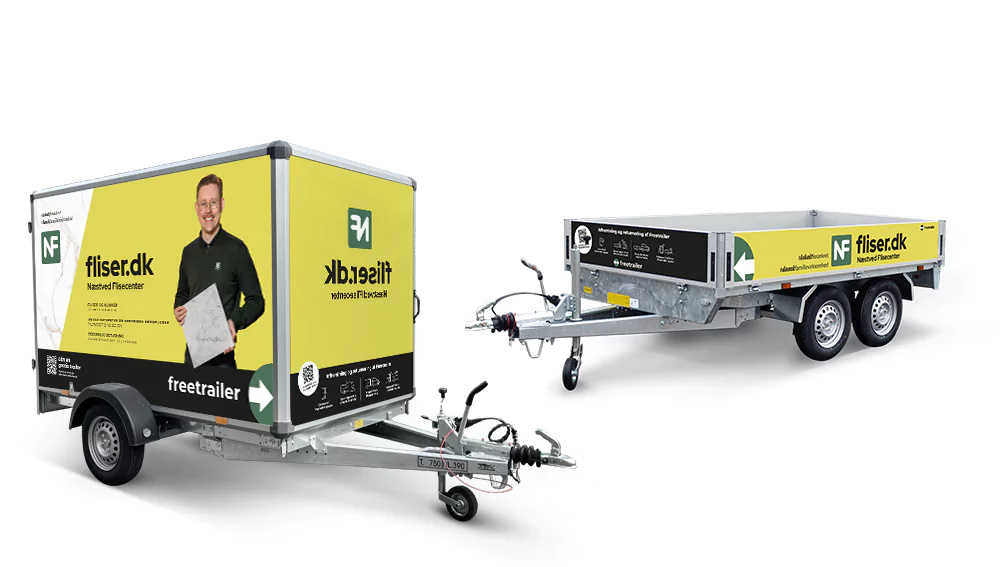 Lej en trailer hos Næstved Flisecenter 