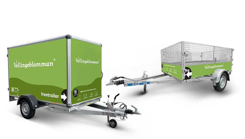 Hyr släp hos Vellingeblomman