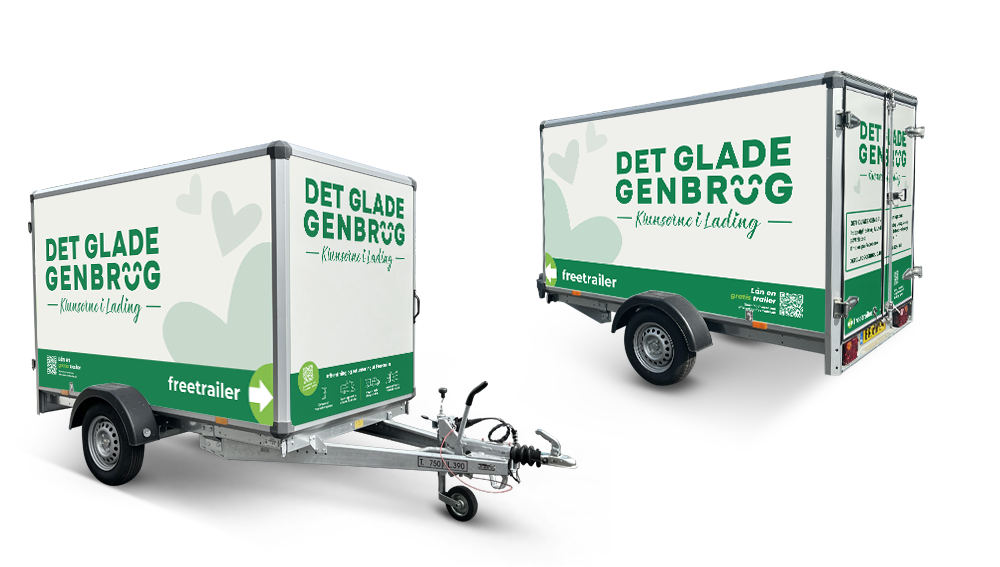 Lej en trailer hos Det Glade Genbrug - Klunserne i Lading