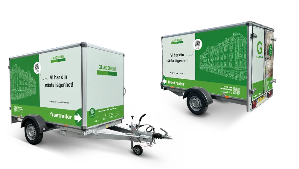 Hyr släp hos Gladsheim Fastigheter 