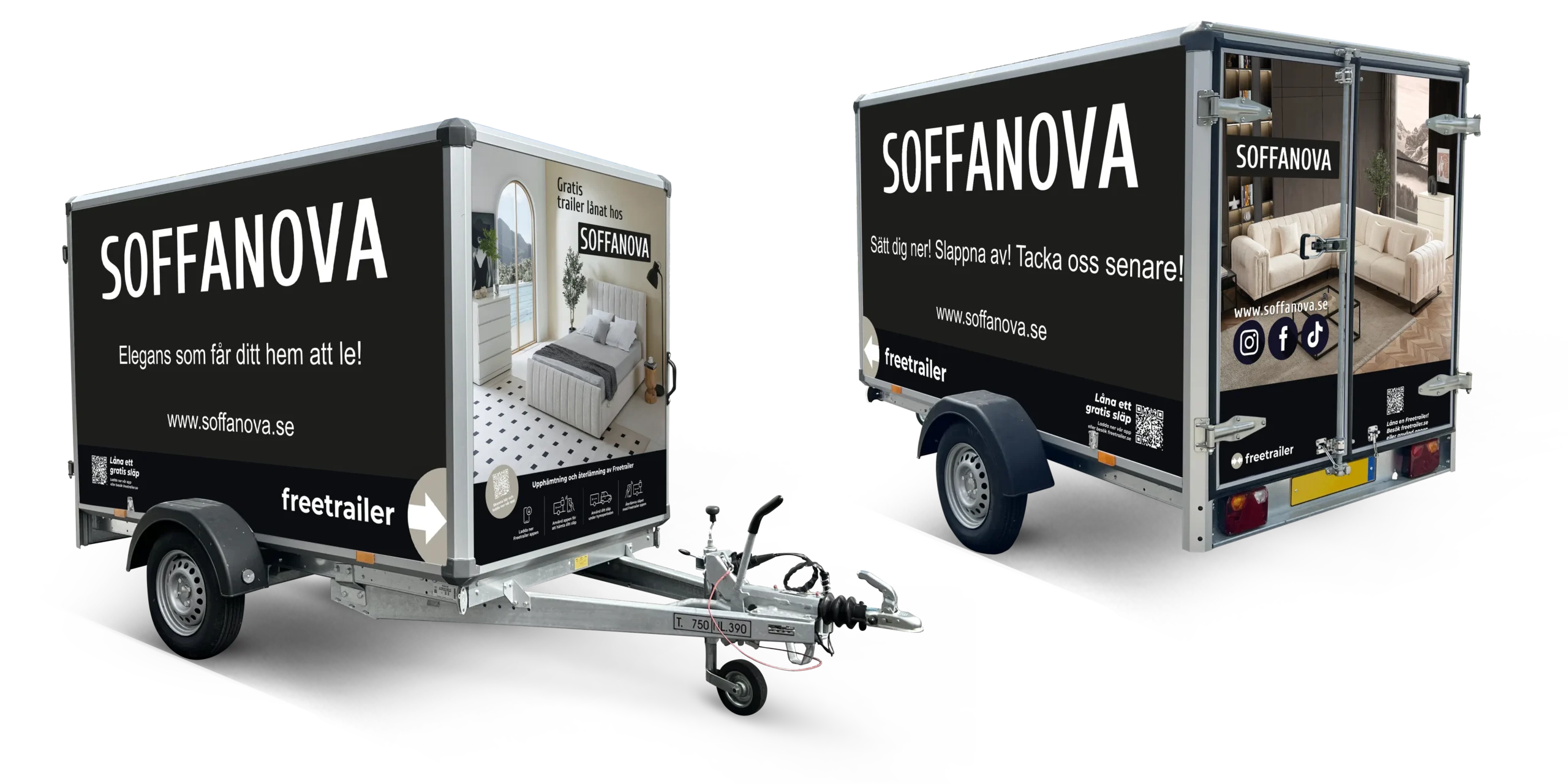 Hyr släp hos Soffanova