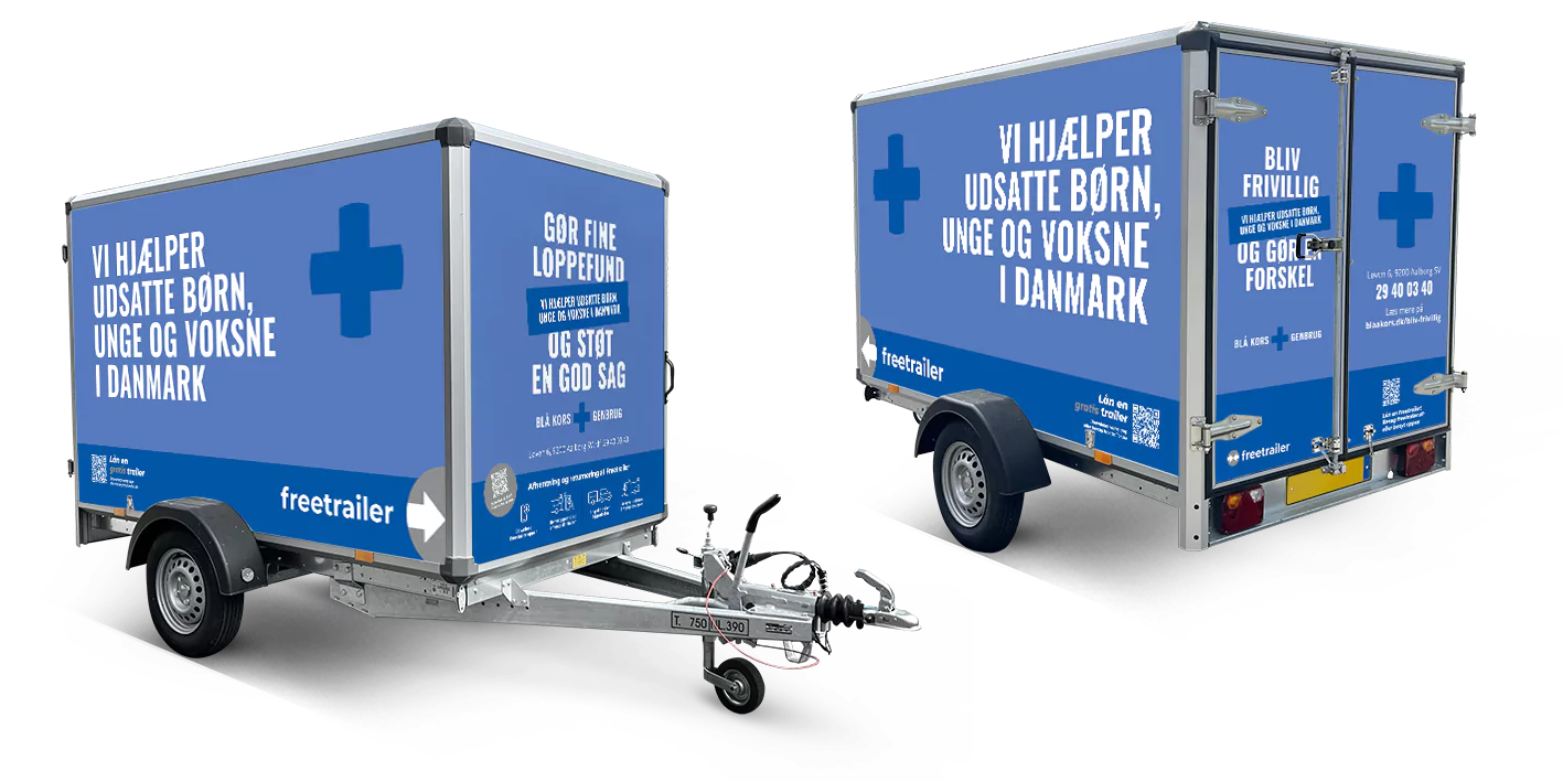 Lej en trailer hos Blå Kors