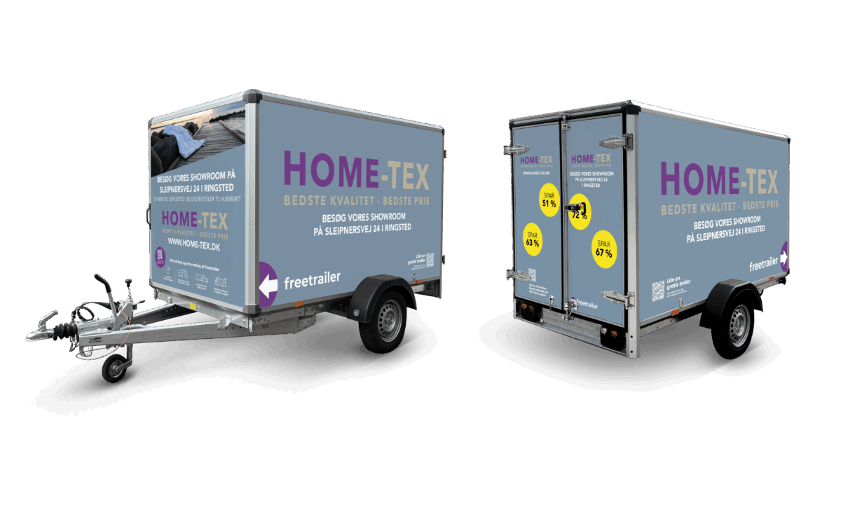 Lej en trailer hos HOME-TEX