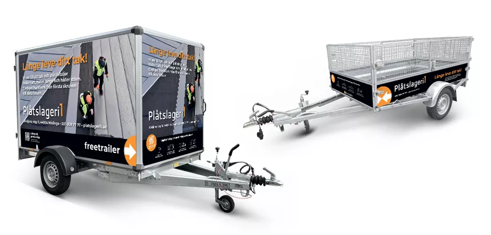 Hyr släp hos Plåtslageri1